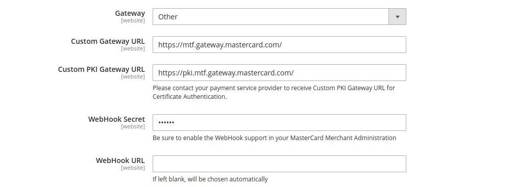 OnTap Magento - MasterCard Payment Gateway Services