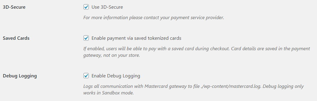 OnTap WooCommerce - MasterCard Payment Gateway Services